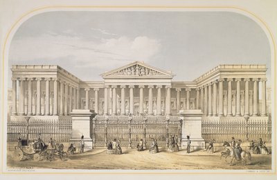 Le British Museum, 1853 - Augustus Butler